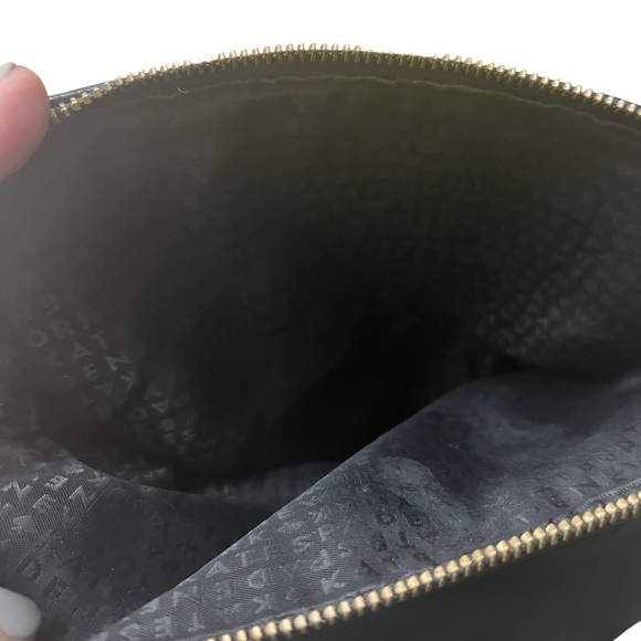 KATE SPADE New York Mini Carmen Southport Avenue Leather Fold-Over Bag Black - Picture 10 of 10